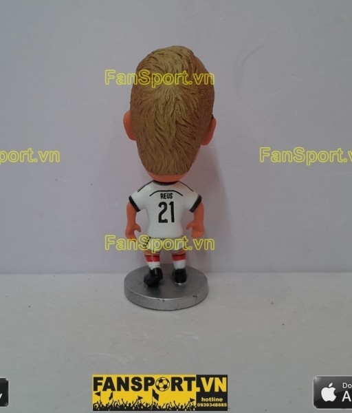 Tượng Marco Reus 21 Germany 2014 2015 home white kodoto