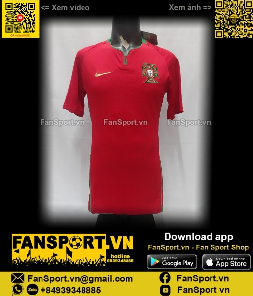 Box áo đấu Portugal European Championships 2008 Limited shirt 269975