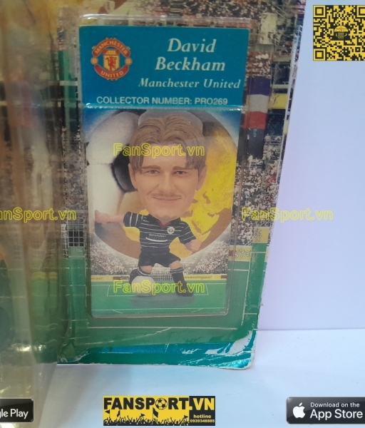 Tượng Beckham 7 Manchester United 1999-2000 away corinthian PRO269