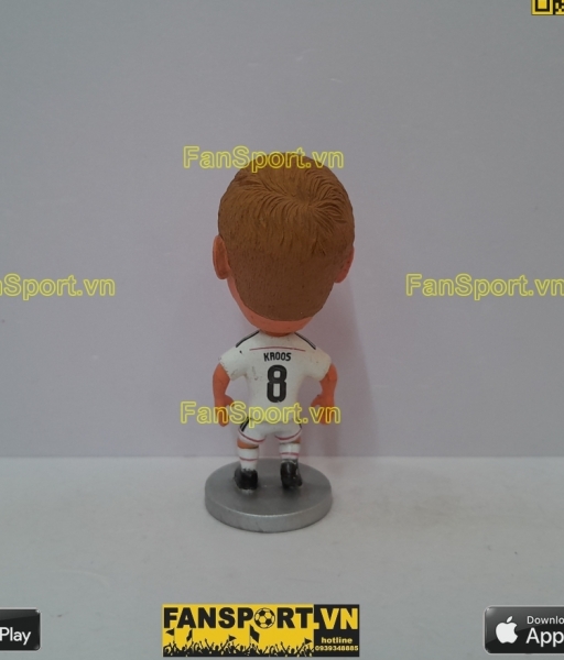 Tượng Toni Kroos 8 Real Madrid 2014-2015 home white kodoto