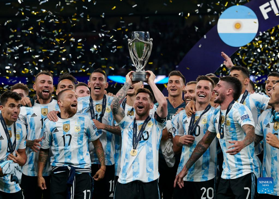 2022 Argentinal Finalissima CONMEBOL–UEFA Final gold medal winner