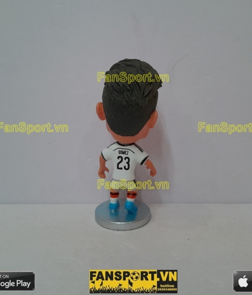 Tượng Mario Gomez 23 Germany 2014 2015 home white kodoto