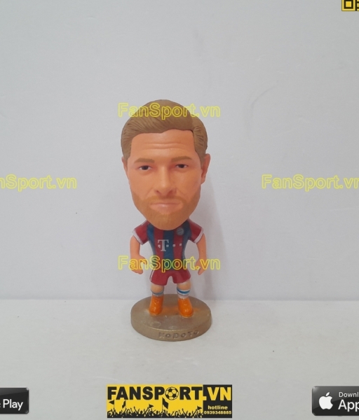 Tượng Xabi Alonso 3 Bayern Munich 2014 2015 home red đỏ kodoto
