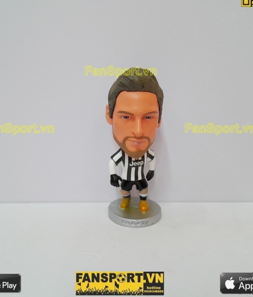 Tượng Claudio Marchisio 8 Juventus 2014 2015 home white black kodoto