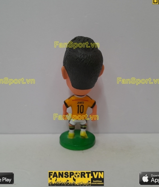 Tượng James Rodriguez 10 Colombia 2014-2015 home yellow kodoto mô hình