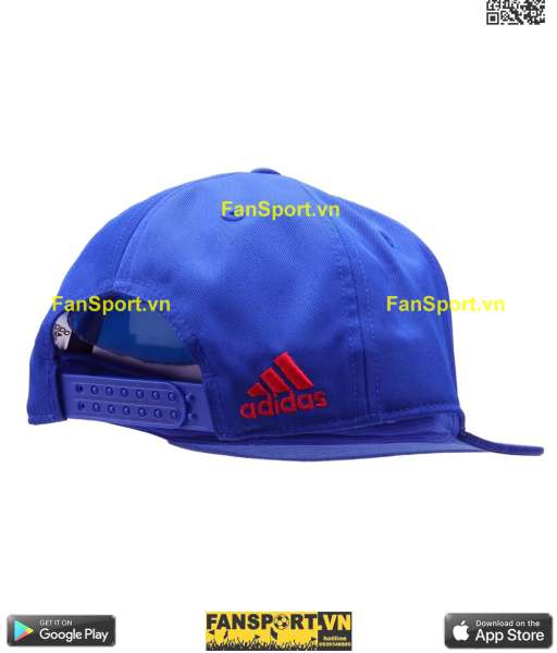 Nón Manchester united 2016 2017 Adidas blue hat cap S94975 BNWT