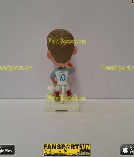 Tượng Wayne Rooney 10 England 2016 2017 2018 home white soccerwe plus