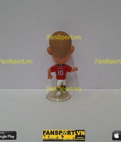 Tượng Wayne Rooney 10 Manchester United 2012-2013 home red kodoto ball