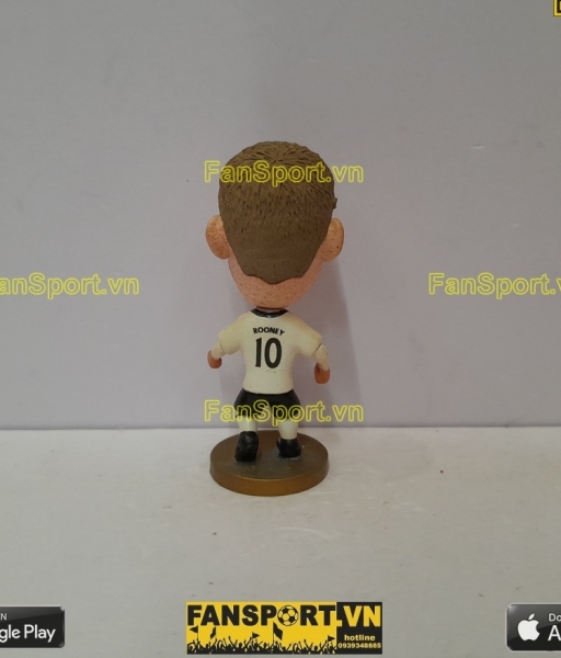 Tượng Rooney 10 Manchester United 2014-2015 away soccerwe repaint
