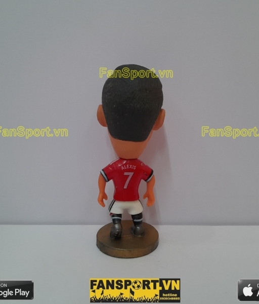 Tượng Alexis Sanchez 7 Manchester United 2017-2018 home red soccerwe