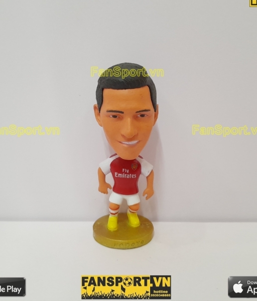 Tượng cầu thủ Alexis Sanchez 17 Arsenal 2014-2015 home red kodoto