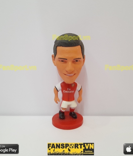 Tượng cầu thủ Alexis Sanchez 7 Arsenal 2016-2017 home red soccerwe