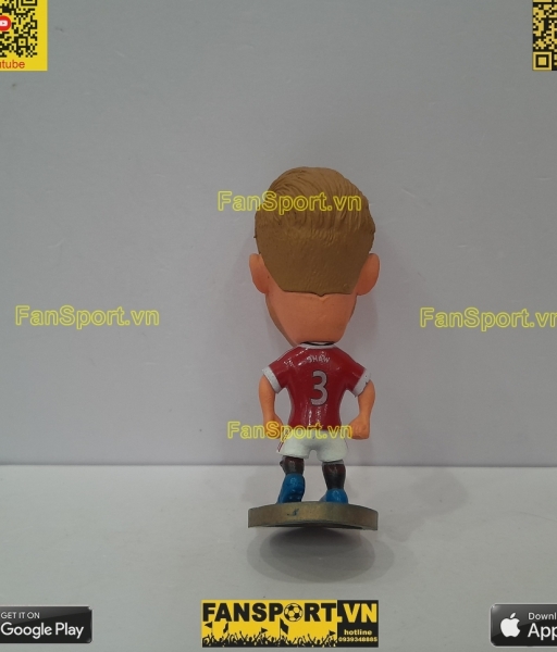 Tượng Luke Shaw 3 Manchester United 2015-2016 home red soccerwe