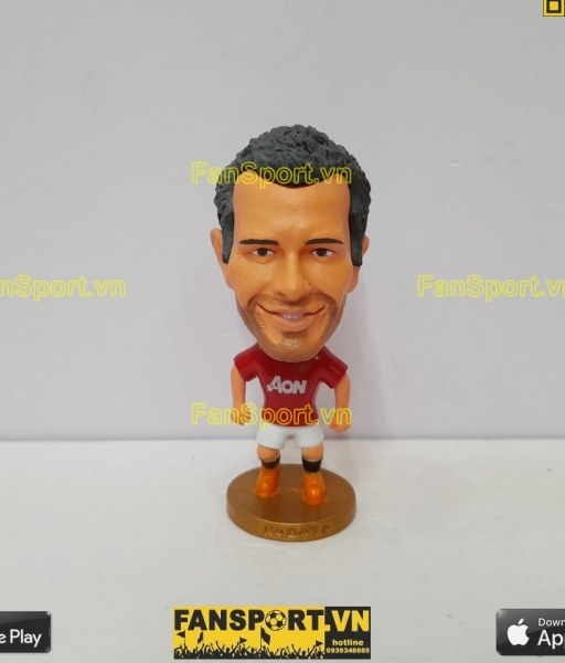 Tượng Ryan Giggs 11 Manchester United 2013-2014 home red kodoto