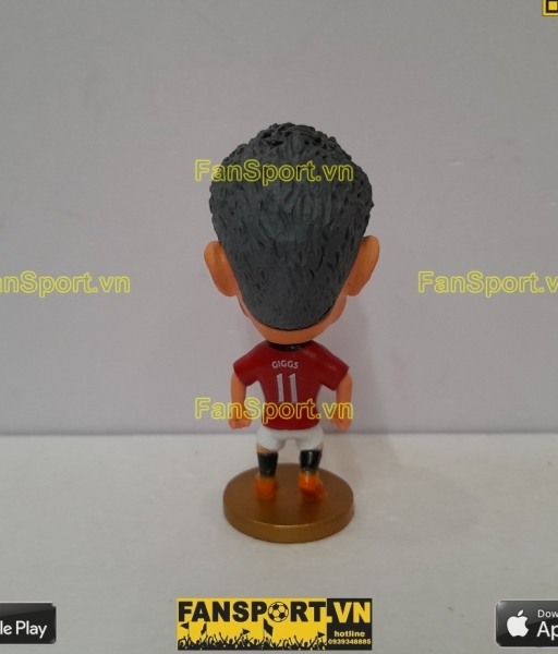Tượng Ryan Giggs 11 Manchester United 2013-2014 home red kodoto
