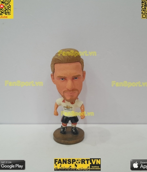 Tượng Luke Shaw 23 Manchester United 2015-2016 away soccerwe repaint