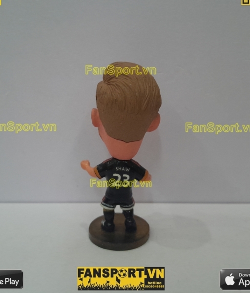 Tượng Luke Shaw 23 Manchester United 2015-2016 third soccerwe repaint