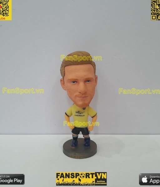 Tượng Luke Shaw 23 Manchester United 2019-2020 third yellow soccerwe