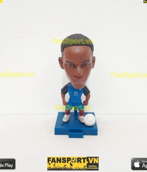 Tượng Anthony Martial 11 France 2016 2017 2018 home blue soccerwe plus