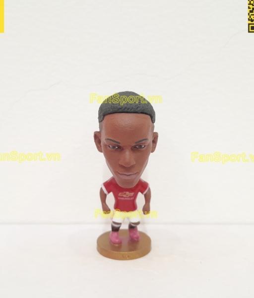 Tượng Anthony Martial 9 Manchester United 2015 2016 home red soccerwe