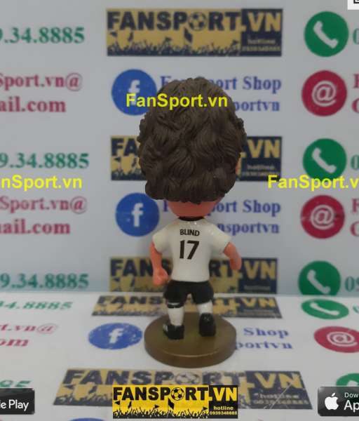 Tượng Daley Blind 17 Manchester United 2014 2015 away soccerwe repaint