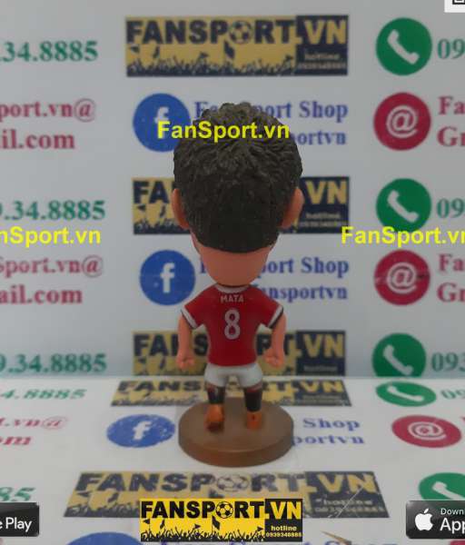 Tượng Juan Mata 8 Manchester United 2014 2015 home red kodoto