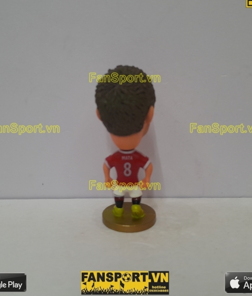Tượng Juan Mata 8 Manchester United 2015 2016 home red soccerwe