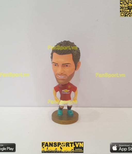 Tượng Juan Mata 8 Manchester United 2016 2017 home red soccerwe