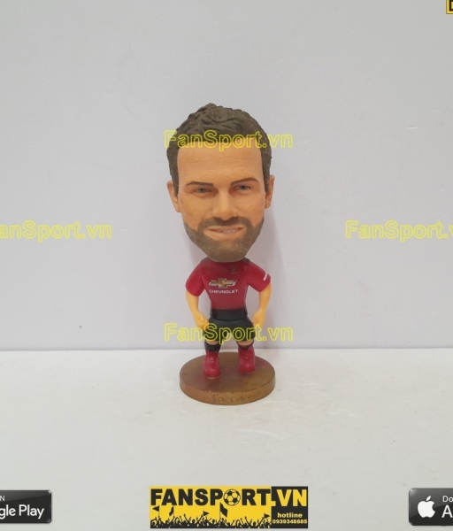 Tượng Juan Mata 8 Manchester United 2018 2019 home red soccerwe