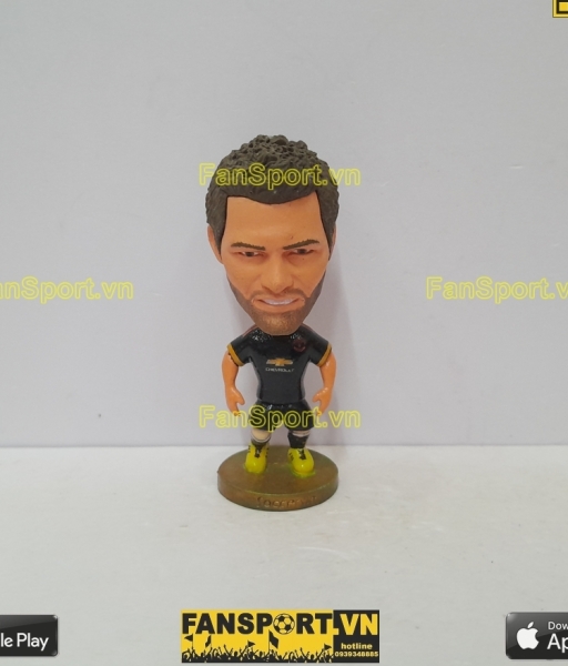 Tượng Mata 8 Manchester United 2015 2016 third black soccerwe repaint