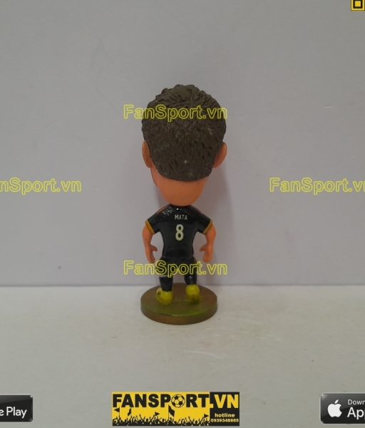 Tượng Mata 8 Manchester United 2015 2016 third black soccerwe repaint