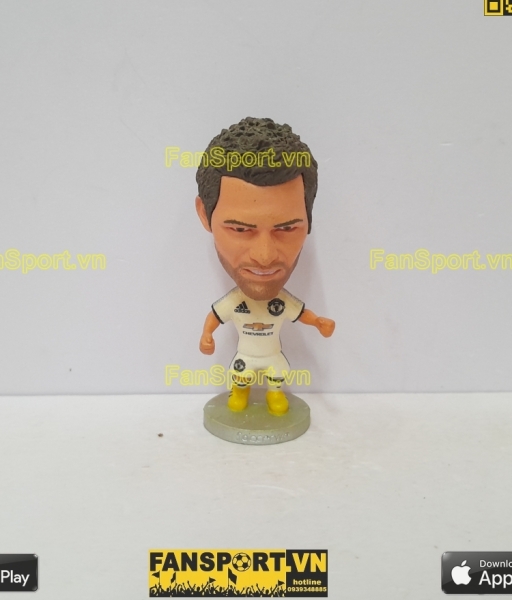 Tượng Mata 8 Manchester United 2016 2017 third white soccerwe repaint