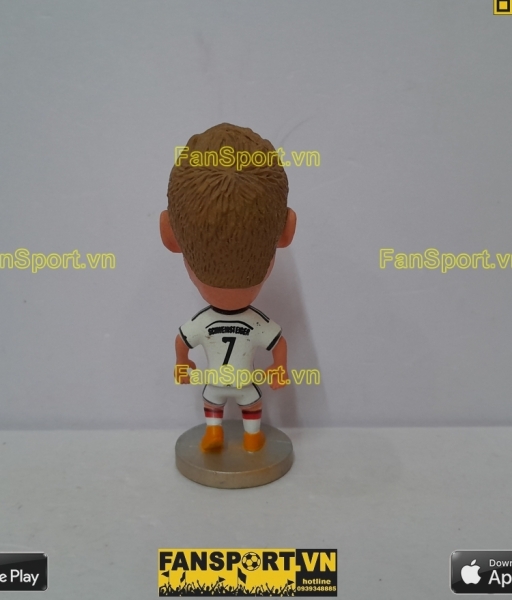 Tượng Bastian Schweinsteiger 7 Germany 2014 2015 home white kodoto đức