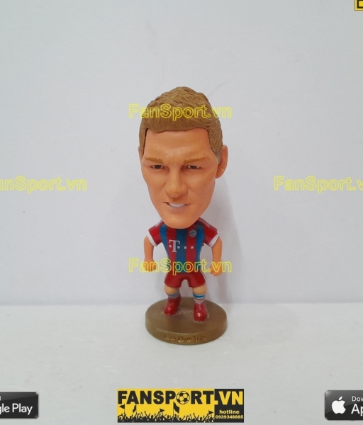 Tượng Schweinsteiger 31 Bayern Munich 2014 2015 home red blue kodoto