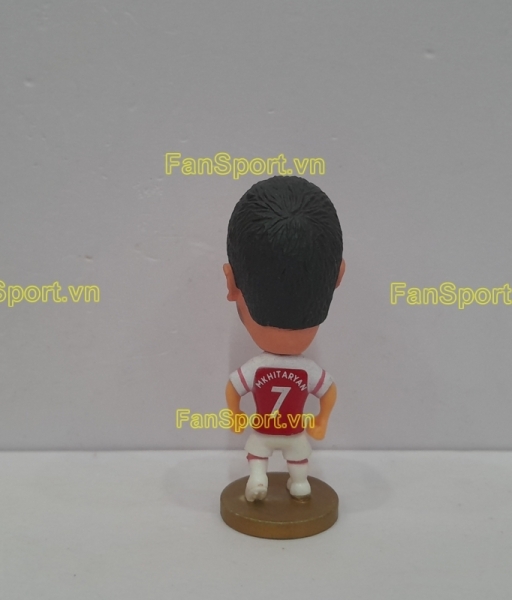 Tượng Henrikh Mkhitaryan 7 Arsenal 2018 2019 home red soccerwe