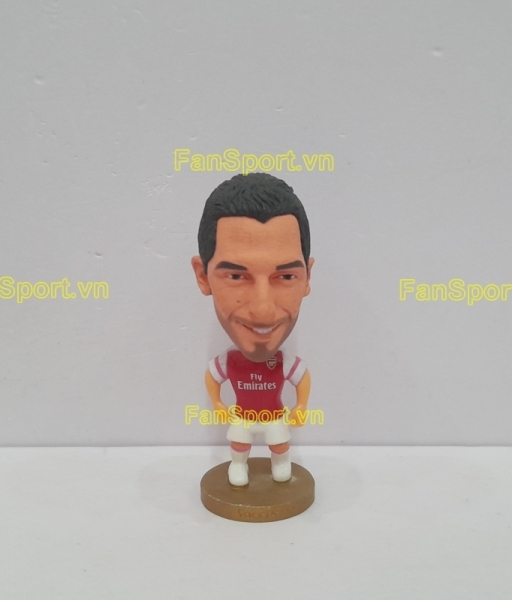 Tượng Henrikh Mkhitaryan 7 Arsenal 2018 2019 home red soccerwe