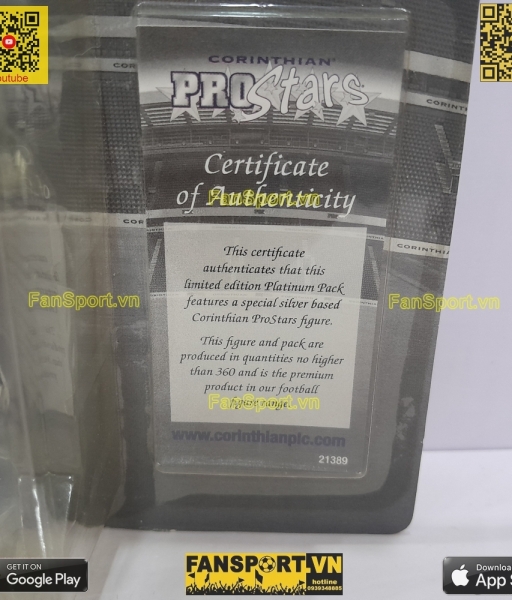 Tượng Howard 14 Manchester United 2003 2004 corinthian platinum PP998