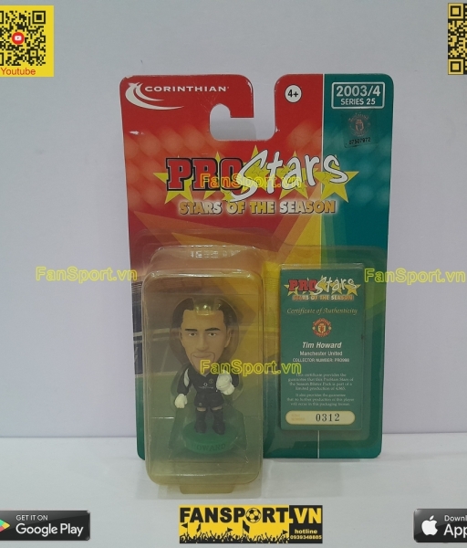 Tượng Howard 14 Manchester United 2003 2004 home goalkeeper GK PRO998