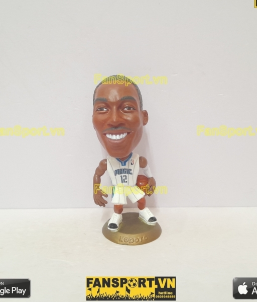 Tượng Dwight Howard 12 Orlando Magic 2009 white kodoto basketball