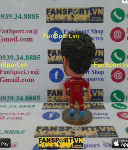 Tượng Cesc Fabregas 10 Spain 2014-2015 home red kodoto Tây Ban Nha