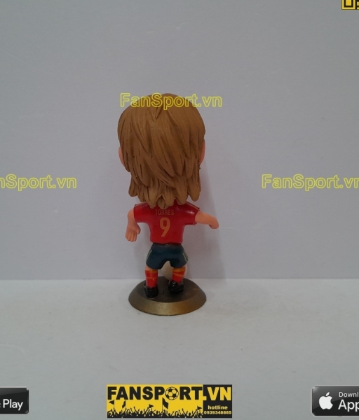 Tượng Fernando Torres 9 Spain 2012 2013 home red kodoto Tây Ban Nha