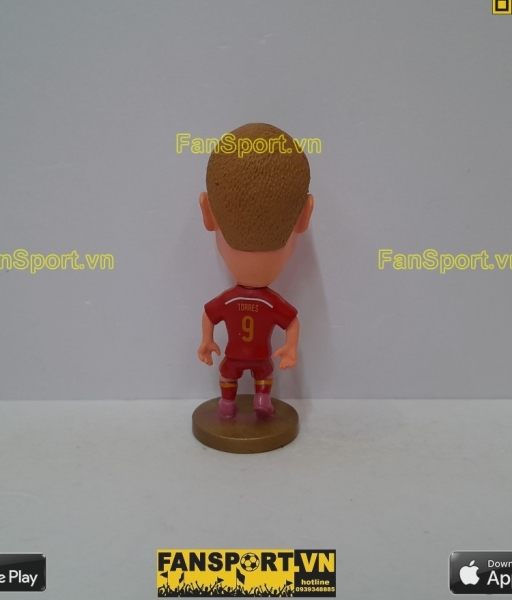 Tượng Fernando Torres 9 Spain 2014 2015 home red kodoto Tây Ban Nha