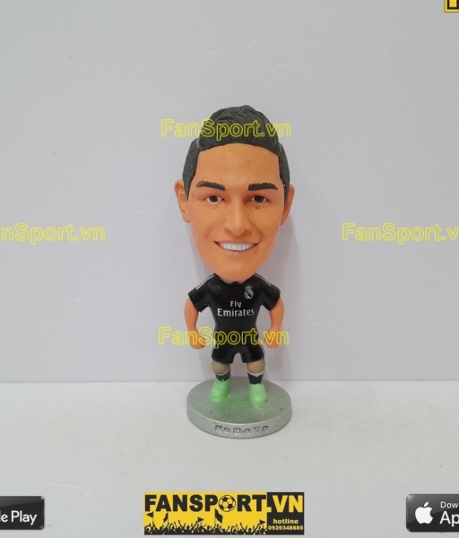 Tượng James Rodriguez 10 Real Madrid 2014-2015 third black kodoto