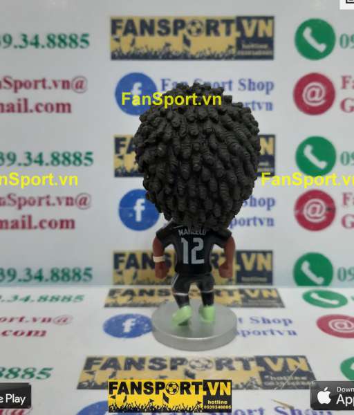 Tượng Marcelo Vieira 12 Real Madrid 2014-2015 third black kodoto