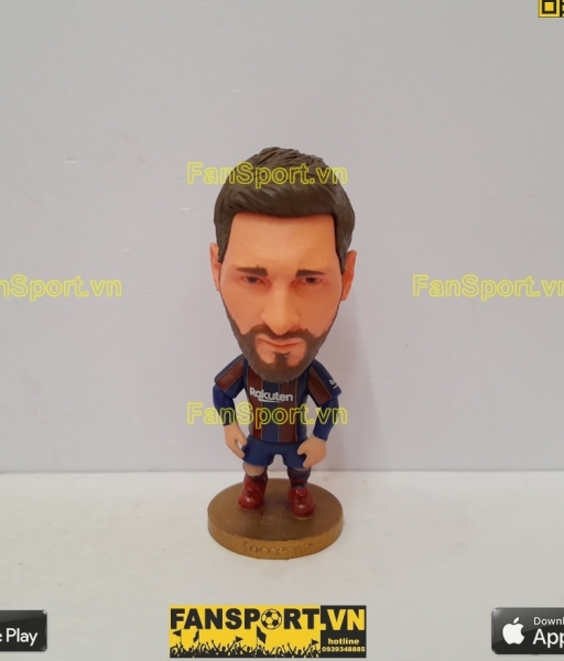 Tượng Lionel Messi 10 Barcelona 2020 2021 home blue red soccerwe