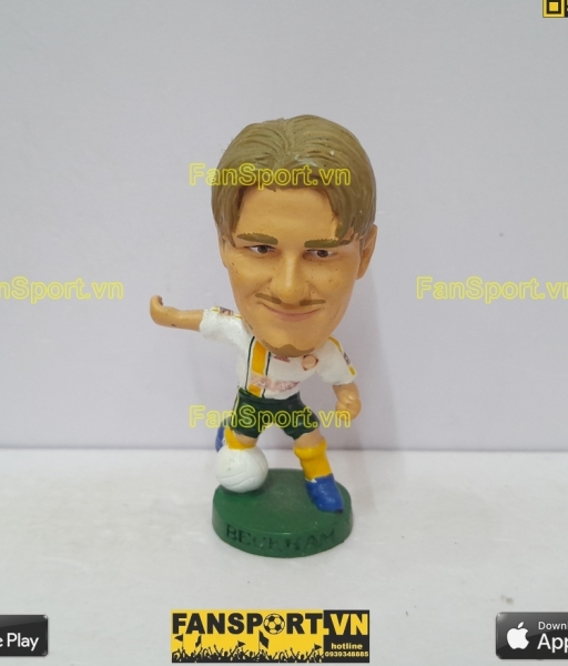 Tượng Beckham LA Galaxy 2006 2007 home white corinthian repaint PRO282