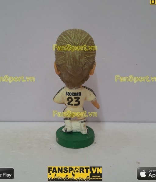 Tượng Beckham 23 Real Madrid 2003 2004 home corinthian repaint PRO985