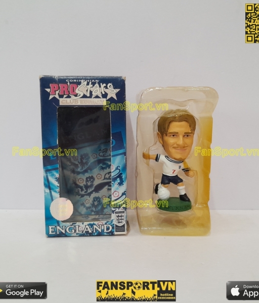 Tượng David Beckham 7 England 1999 2000 2001 home corinthian PRO282