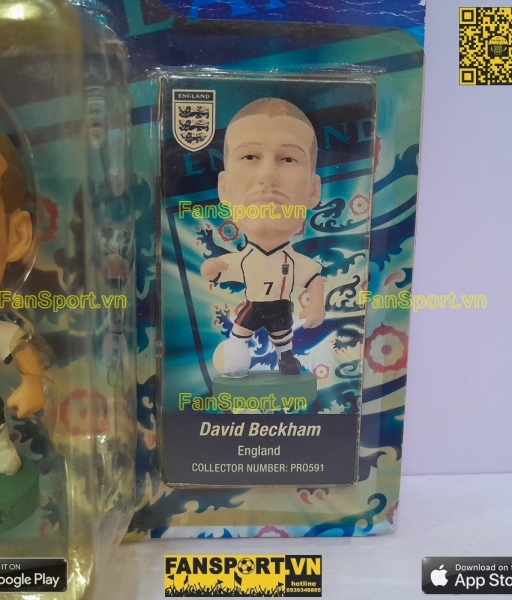 Tượng David Beckham 7 England 2001 2002 2003 home corinthian PRO591