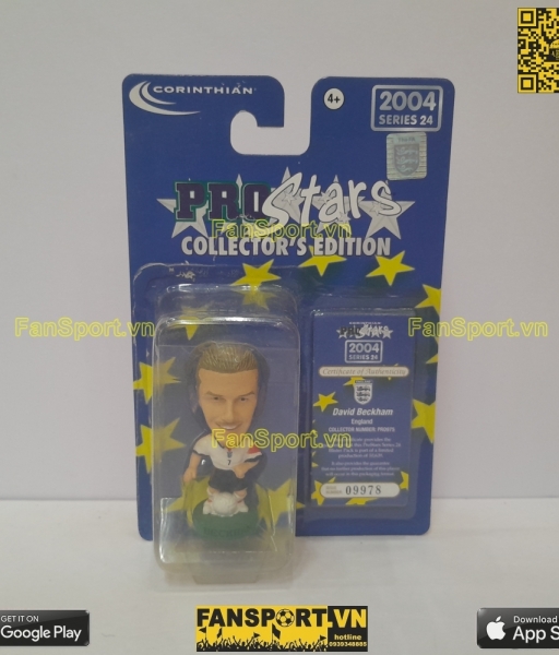Tượng David Beckham 7 England 2003 2004 2005 home corinthian PRO975